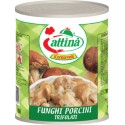 Attina' funghi coltivati tagliati gr 850 latta