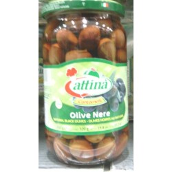 Attina' olive nere salamoia 580 gr