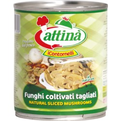 Attina' funghi coltivati tagliati gr 425