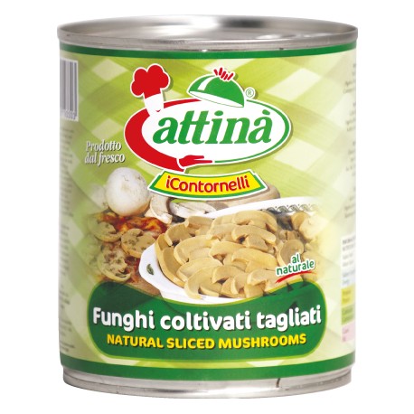 Attina' funghi coltivati tagliati gr 425