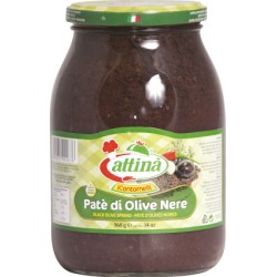 Attina' pate' di olive  nere ml 1062