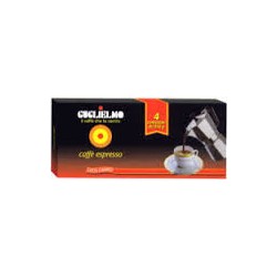 Caffè Espresso Guglielmo bi-pack 4x250 gr