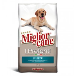 Miglior cane senior manzo e avena secco kg 3