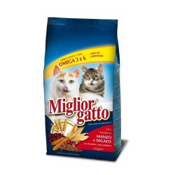 Miglior gatto crocchette manzo fegato kg 2