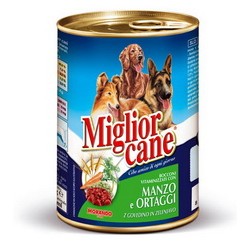 miglior cane bocconi manzo ortaggi gr. 400