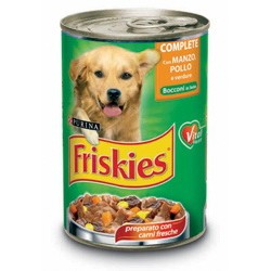 friskies bocconi cane manzo pollo verdure gr 400