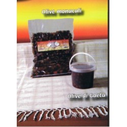 Olive monacali vaschetta gr. 500