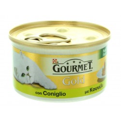 Gourmet gold pate' coniglio gr 85 confezione da 24 pezzi