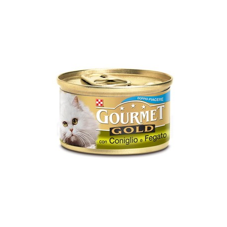 Gourmet gold coniglio fegato gr 85 la confezione contiene 24 pezzi