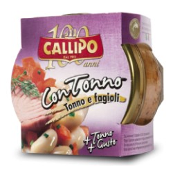 Tonno e fagioli Callipo g.160 olio oliva vetro