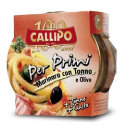 Marinara con Tonno e Olive g.160 Callipo