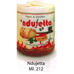 'Ndujetta calabrese vasetto da 212 ml 