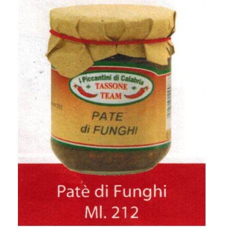 PATE' DI FUNGHI Vasetto ml.212