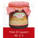 PATE' DI CAPPERI Vasetto ml.212