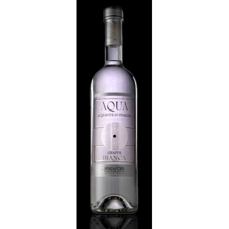 Grappa bianca " Aqua" cl 70